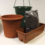 Planting Kit Collection – Baskets, Containers andamp; Troughs x6 andamp; Compost
