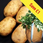 Pentland Javelin Potatoes (1kg) Plus 3 Patio Planters