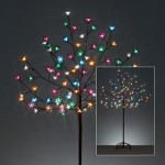 Cherry Blossom Tree (1.2m) with 100 Multi-Coloured LEDs