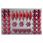 49 Piece Decorations Pack Red